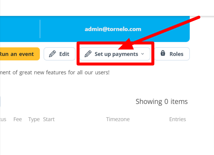 Connect your PayPal account to your Tornelo organization
