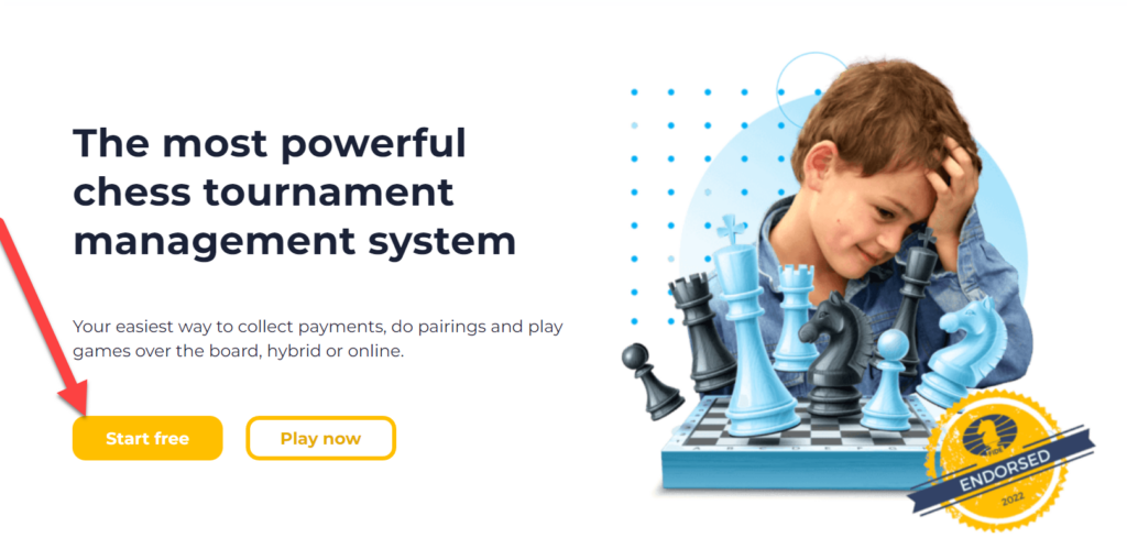 Free and the most powerful chess tournament management system