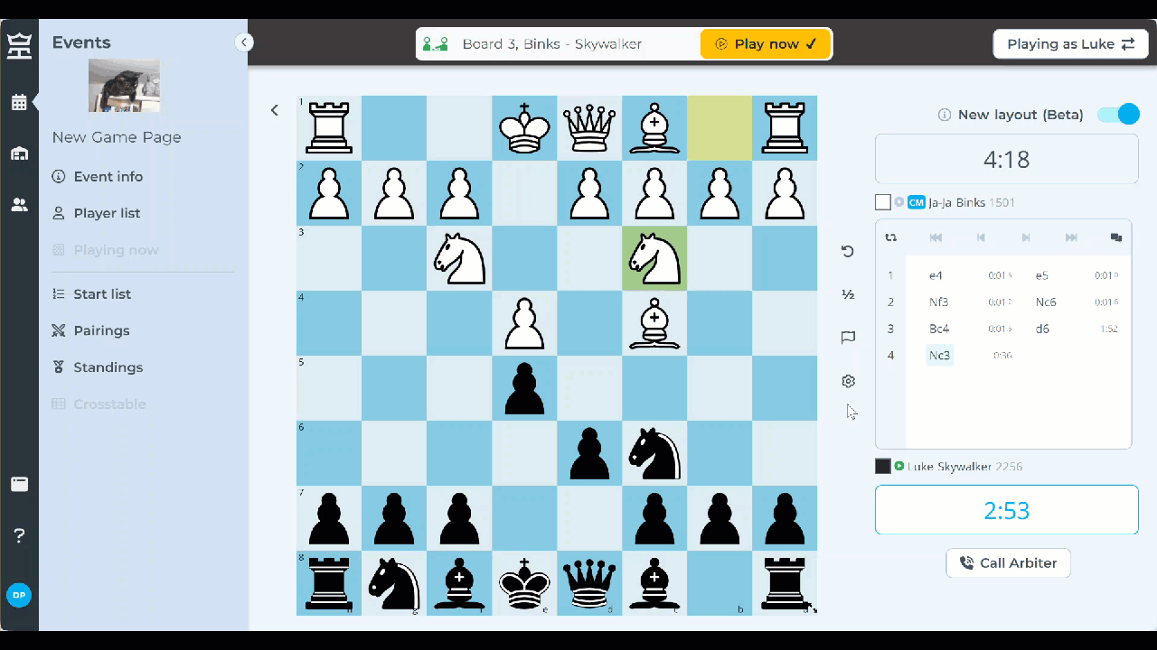 Full chess mode allows you to enjoy playing chess online
